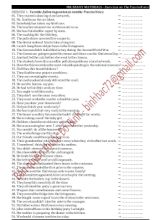 Chuyên đề Tiếng Anh (Theo tham chiếu Châu Âu 6 bậc) - Excercises the Passive Voice - Đỗ Bình